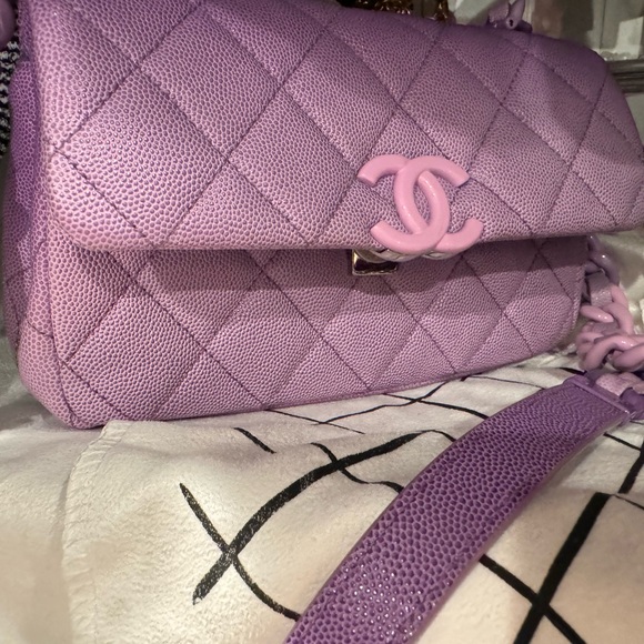 RARE Authentic Chanel Purple Ombre - Picture 4 of 11